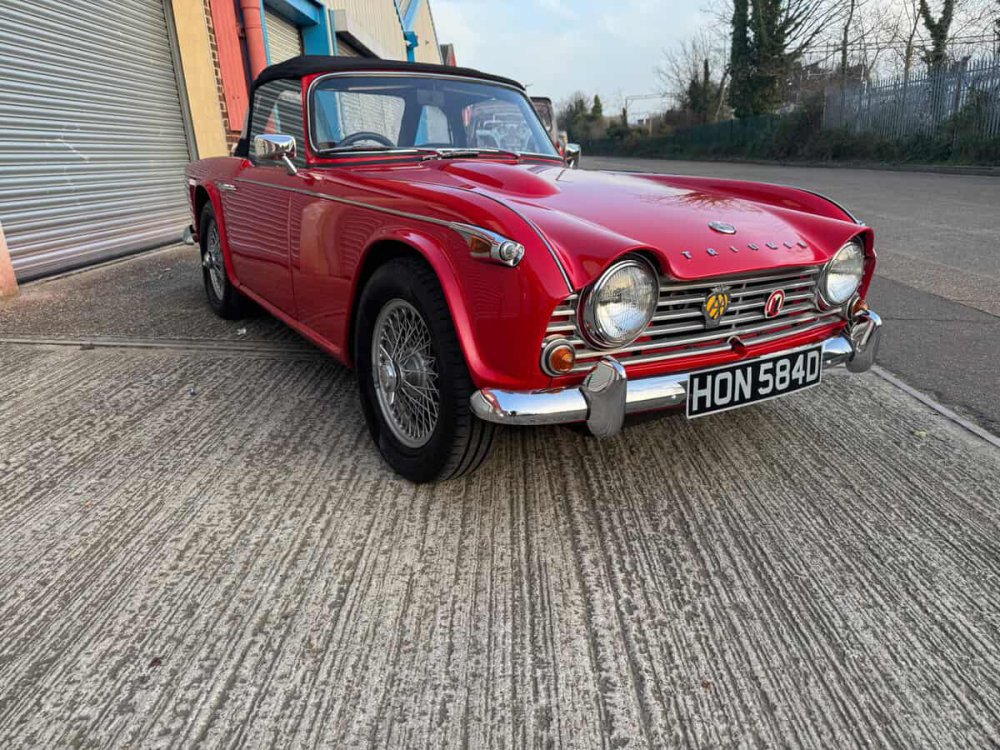All about the Triumph TR4