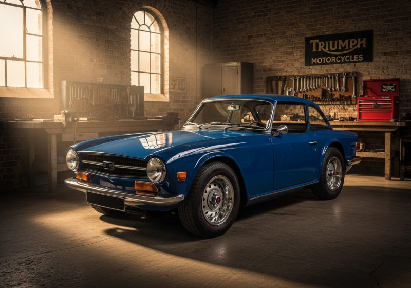 Win this powerful 1968 Triumph TR6