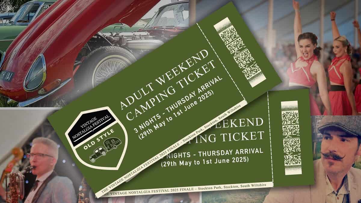 FREE - 2 Tickets to Vintage Nostalgia Festival
