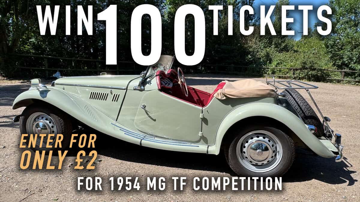 WIN 100 Tickets for 1954 MG TF