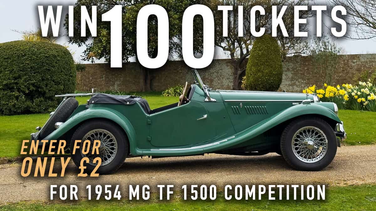 WIN 100 Tickets for 1954 MG TF 1500