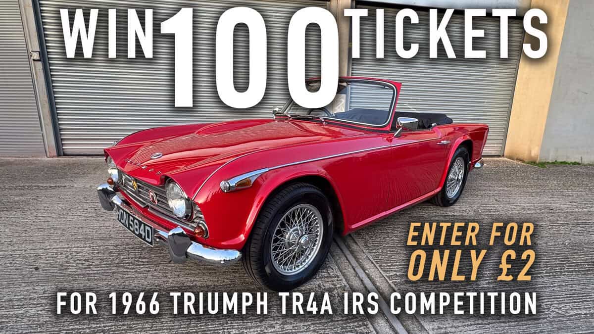 WIN 100 Tickets for 1966 Triumph TR4A IRS