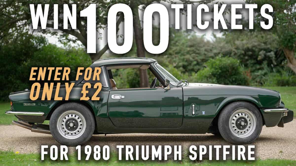 100 Tickets for Triumph Spitfire