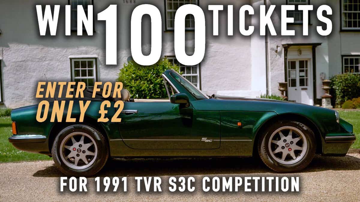 WIN 100 Tickets for 1991 TVR S3C