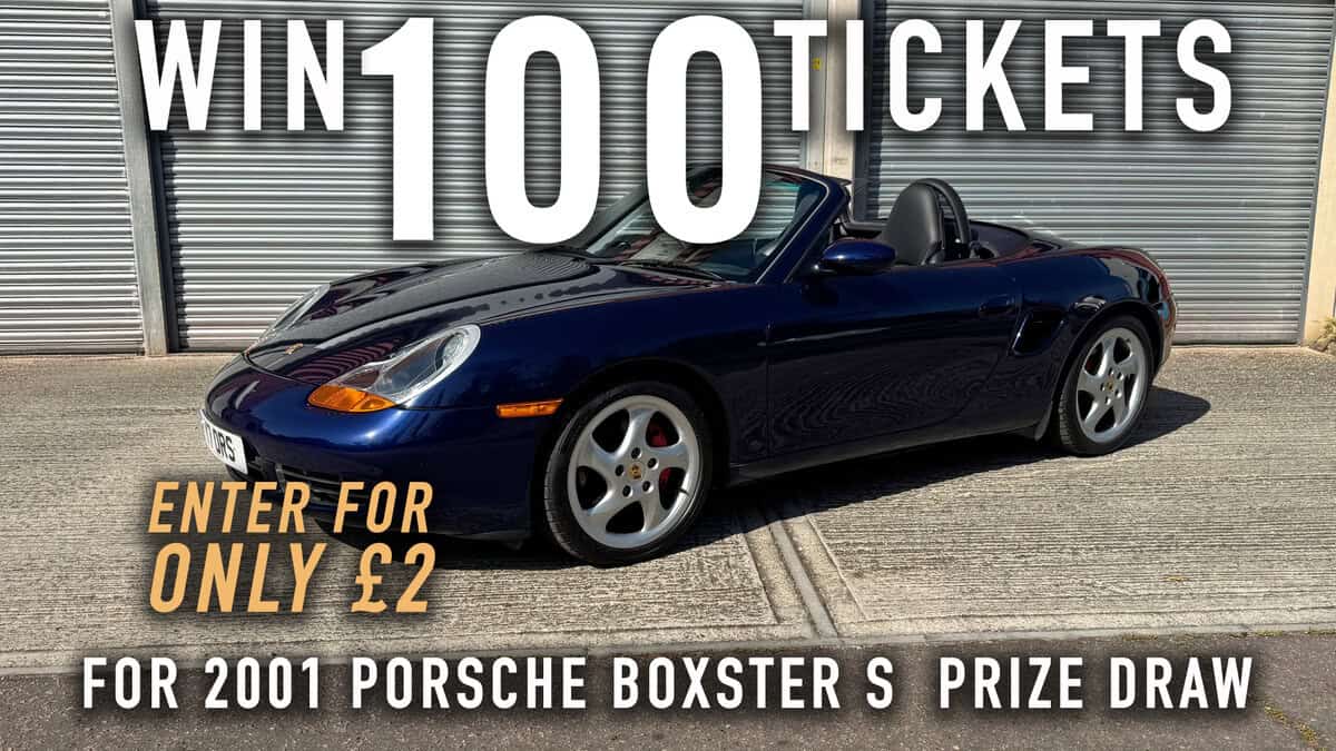 WIN 100 Tickets for 2001 Porsche Boxster S