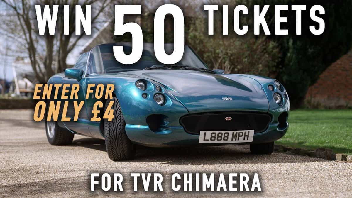 50 tickets for TVR Chimaera